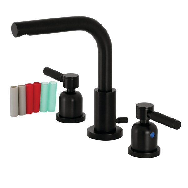 Fauceture 8" Widespread Bathroom Faucet, Matte Black FSC8950DKL - main